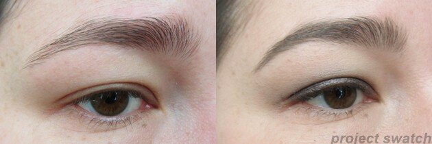 mufe aqua brow before / after mufe aqua brow before / after