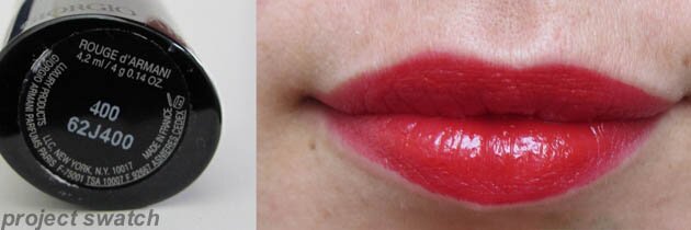 rouge d'armani 400 rouge d'armani 400 lip swatch