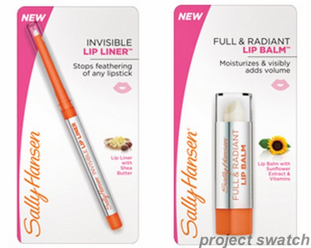 Sally Hansen invisible lip liner, full & radient lip balm