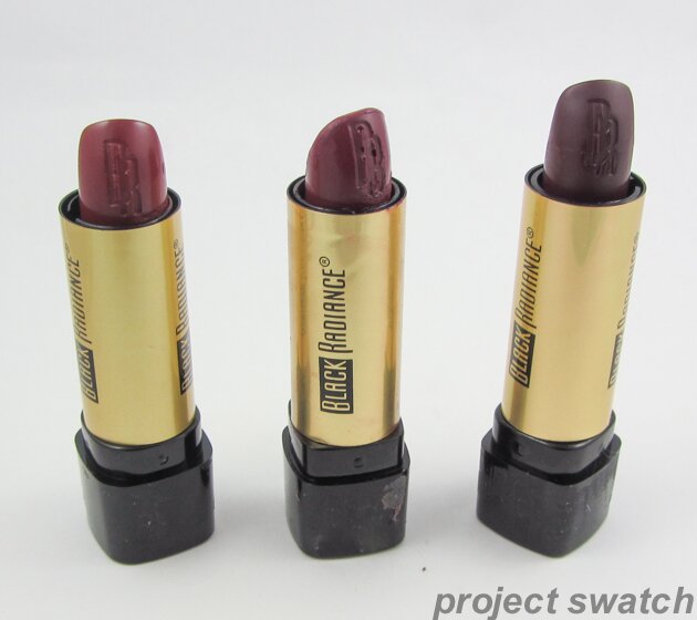 Black Radiance Lipstick - Sahara Red, Brandywine, Midnight Glow