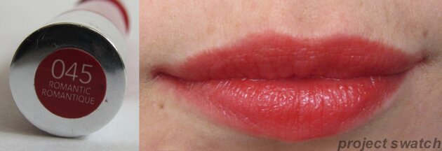 Revlon Romantic Swatch Revlon Romantic Swatch