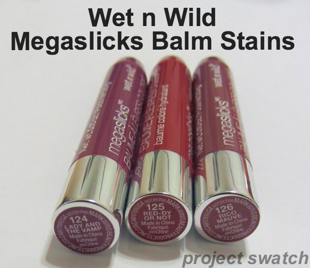 Wet n Wild Lady and the Vamp Red-dy or Not Rico Mauve Balm Stains