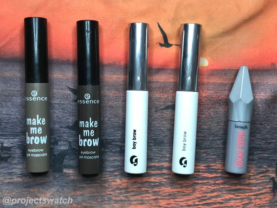 Tinted Brow Gel Comparison